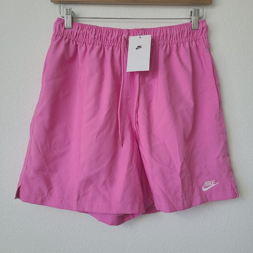 Nike Club Woven 6" Flow Shorts FN3307-675 Size M Pink